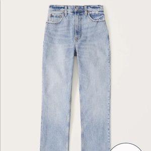 Abercrombie & Fitch 90s Straight Ultra High Rise Jeans